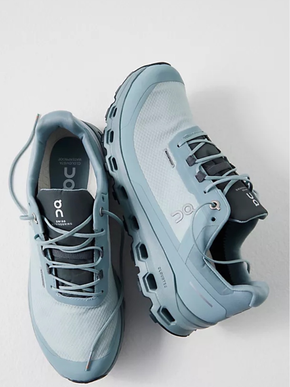On Cloudvista Waterproof Trail Sneakers
In Glacier Cobble
